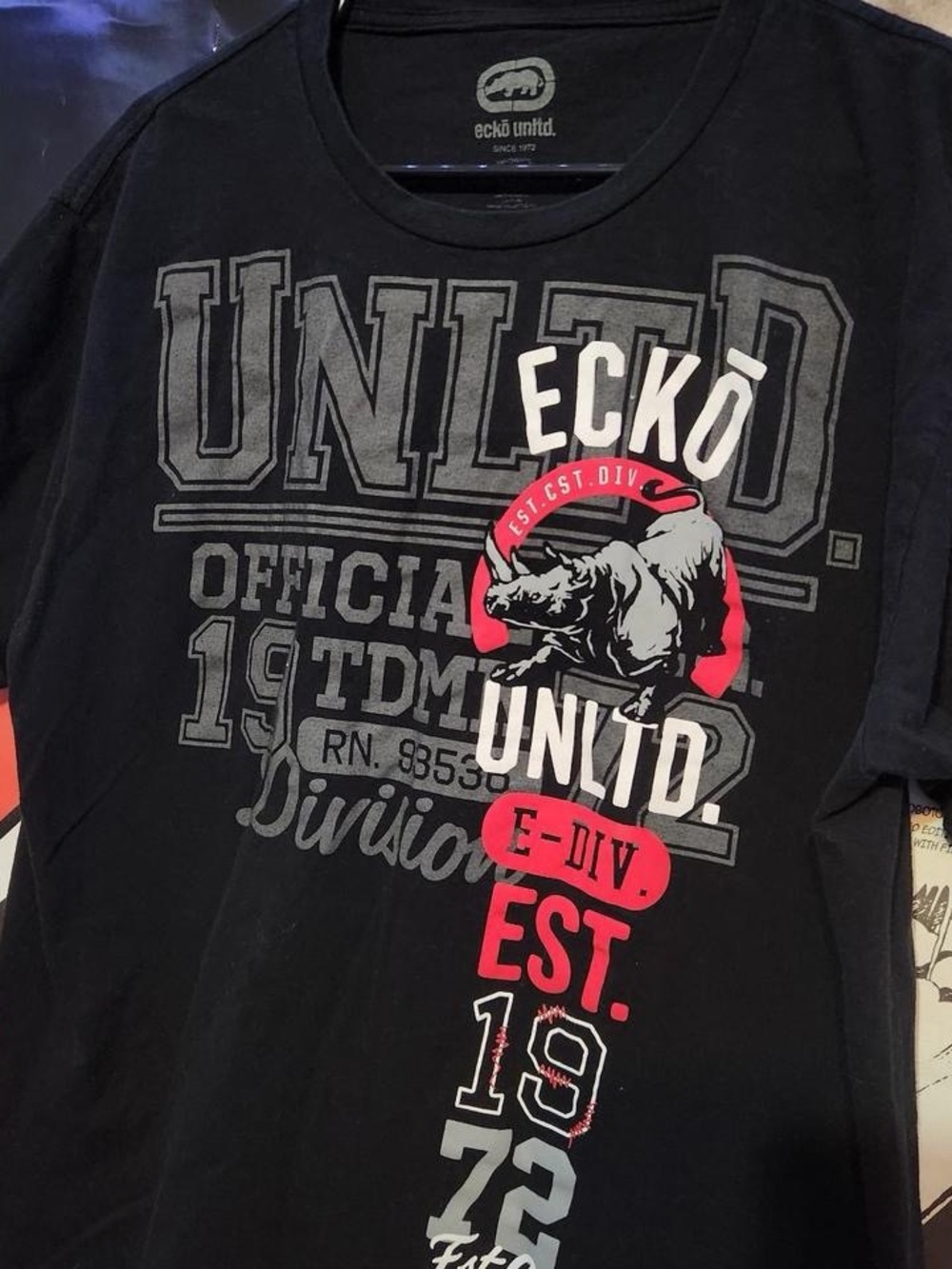 Y2k cyber grunge Ecko unltd shirt